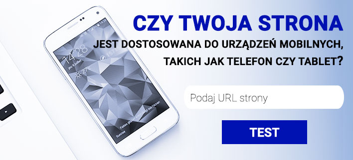 Optymalizacja mobilna stron WWW - baner